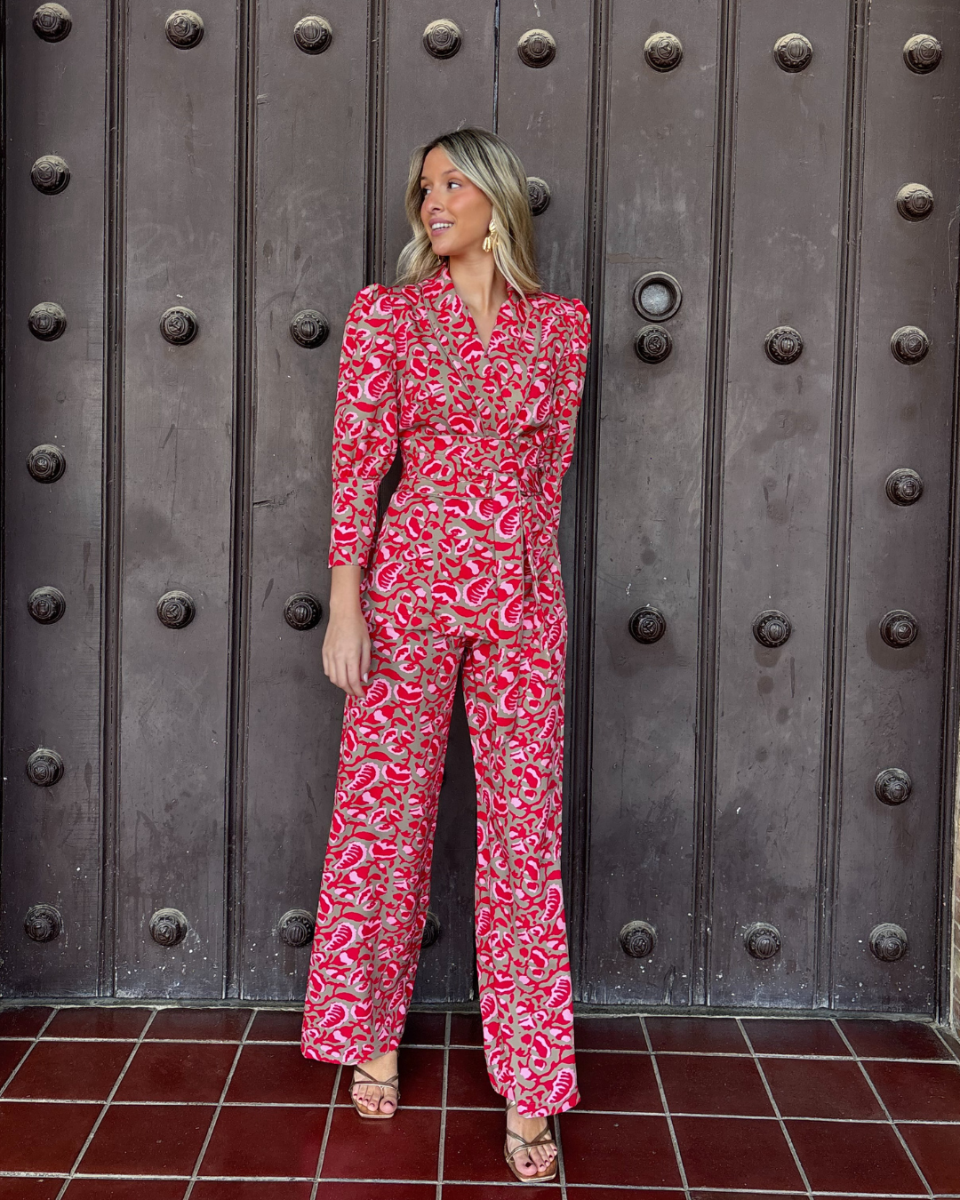 Chaqueta Lucca rosa coral