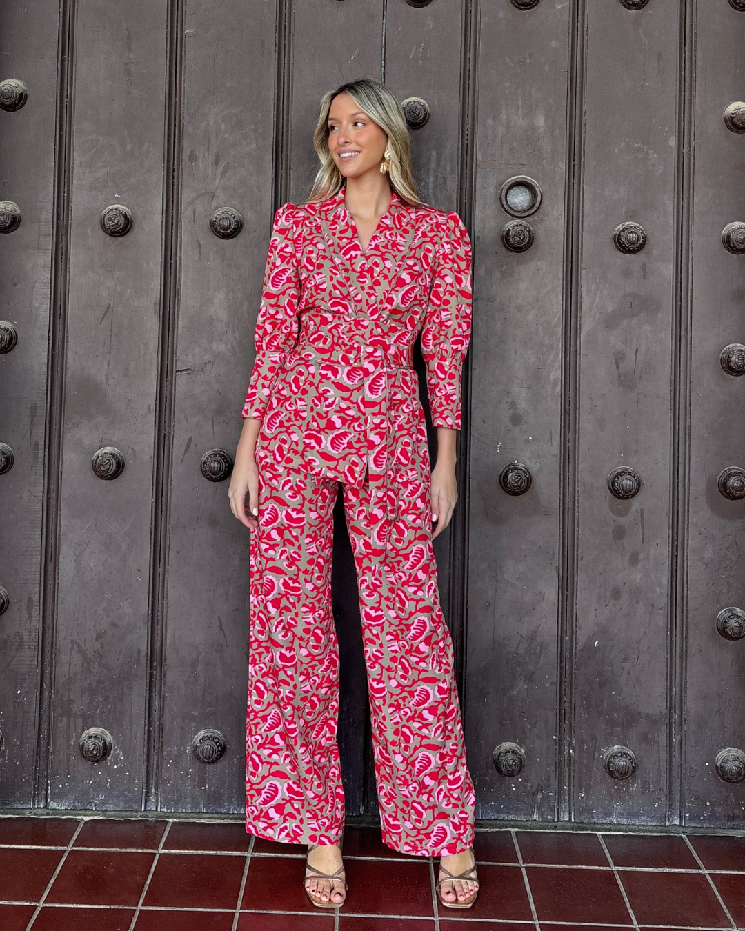 Pantalón Lucca rosa coral