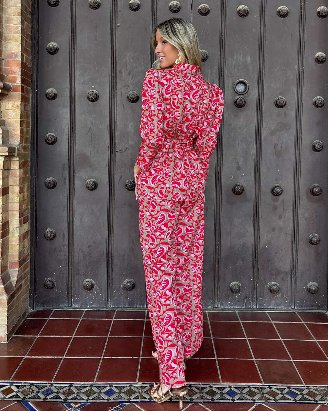 Chaqueta Lucca rosa coral