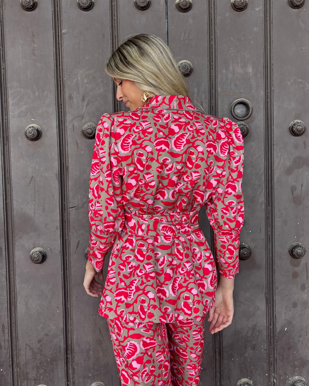 Chaqueta Lucca rosa coral