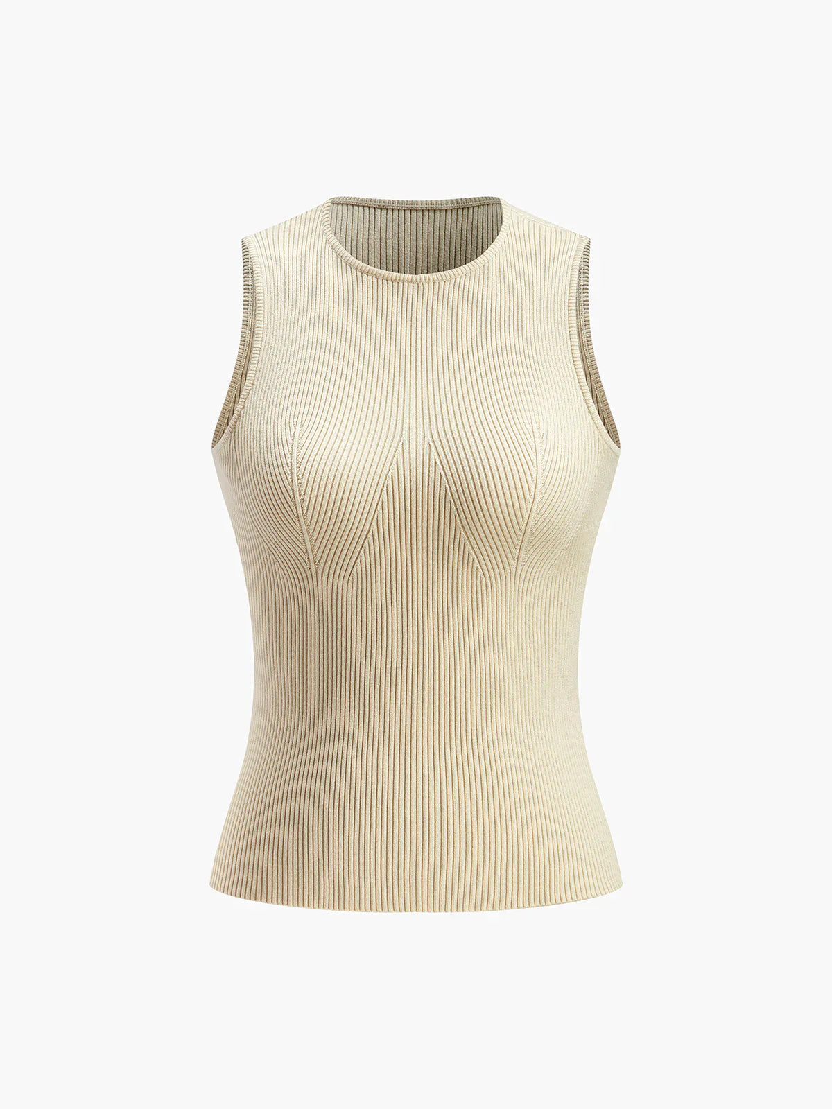 Martina - Camiseta top sin mangas básica lisa