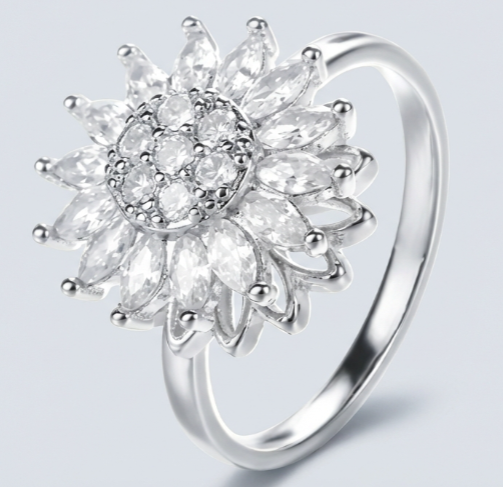 Anillo de aurora floral