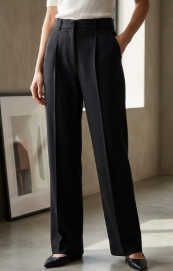 Aitana-Pantalón “Power Fit” – Tiro Alto y Corte Recto.