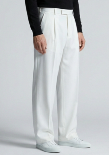 Mario-Pantalón de Vestir Hombre Corte Recto.