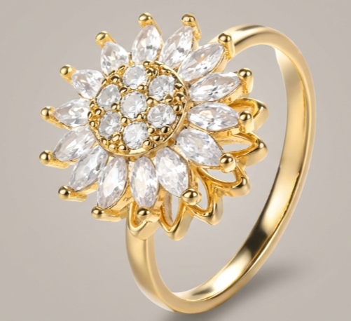 Anillo de aurora floral