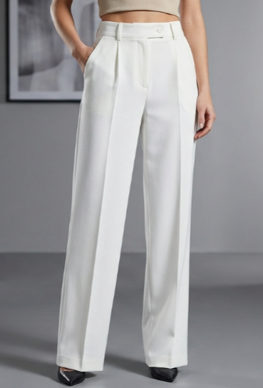 Aitana-Pantalón “Power Fit” – Tiro Alto y Corte Recto.