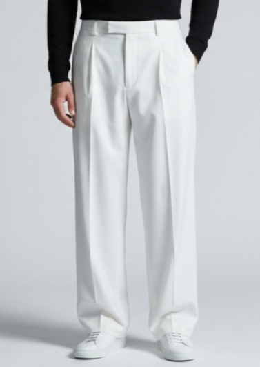 Mario-Pantalón de Vestir Hombre Corte Recto.