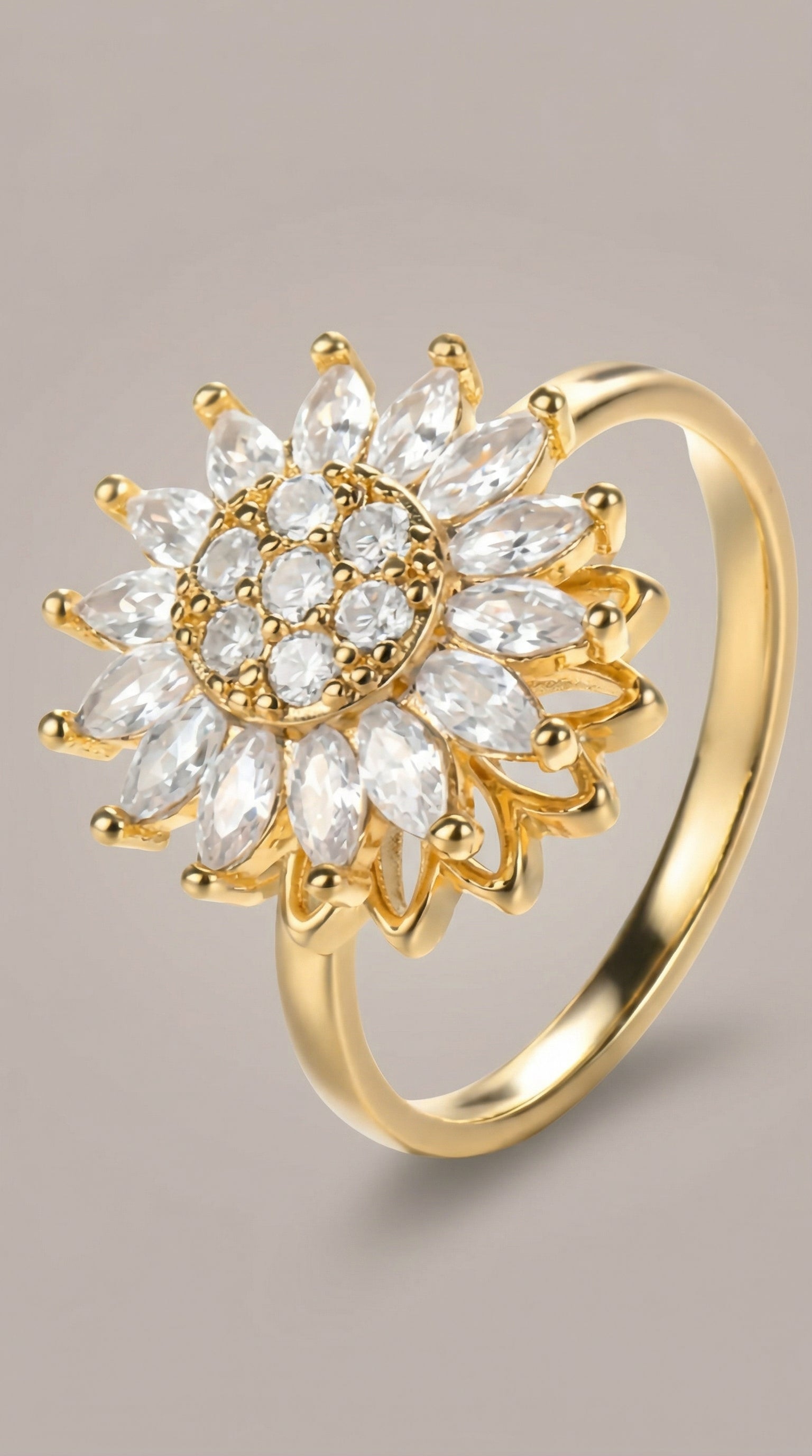 Anillo de aurora floral